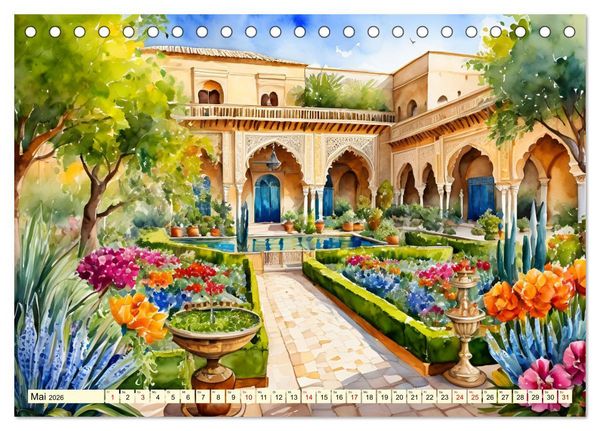 Produktbild: Faszination Spanien (Tischkalender 2026 DIN A5 quer), CALVENDO Monatskalender
