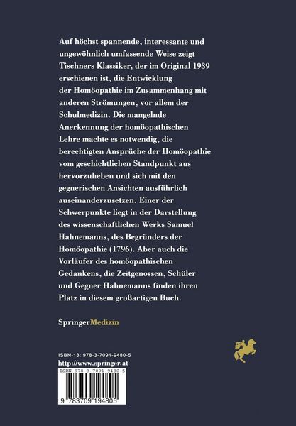 Produktbild: Geschichte der Hom&ouml;opathie