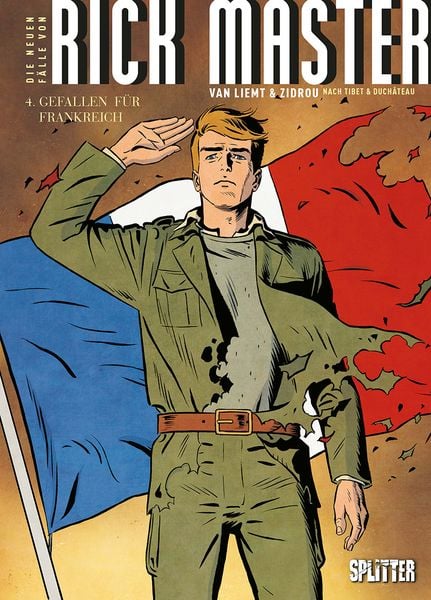 Die neuen Fälle des Rick Master. Band 4, Gebundene Ausgabe von Zidrou, Splitter-Verlag, 9783958394896