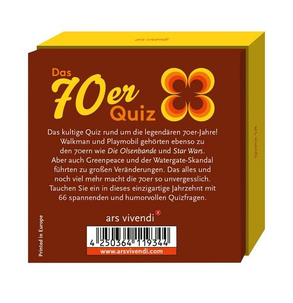 Produktbild: Das 70er-Quiz