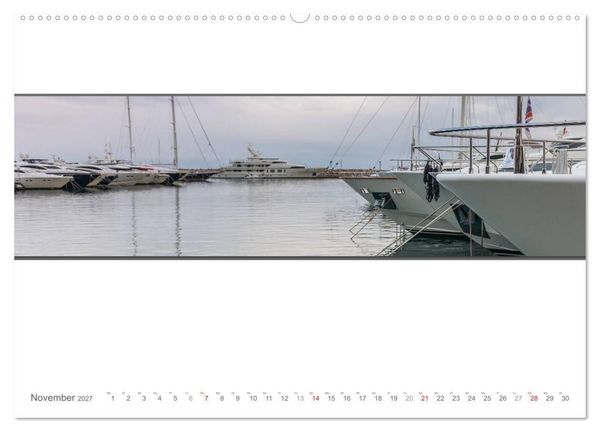 Produktbild: Emotionale Momente: Yachten - eleganter Luxus auf den Weltmeeren (hochwertiger Premium Wandkalender 2027 DIN A2 quer), Kunstdruck in Hochglanz