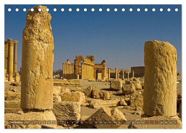 Produktbild: Palmyra - Historisches Syrien (Tischkalender 2026 DIN A5 quer), CALVENDO Monatskalender