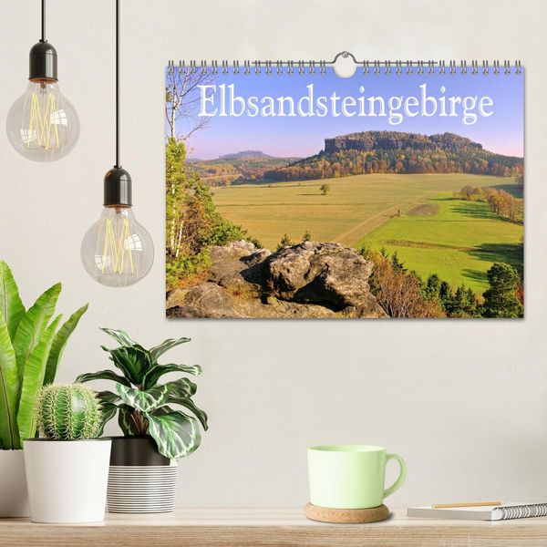 Produktbild: Elbsandsteingebirge (Wandkalender 2026 DIN A4 quer), CALVENDO Monatskalender