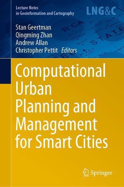 Produktbild: Computational Urban Planning and Management for Smart Cities