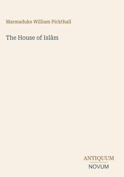 Produktbild: The House of Isl&acirc;m