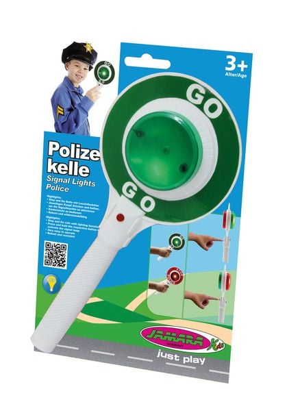 Produktbild: Polizeikelle mit Licht