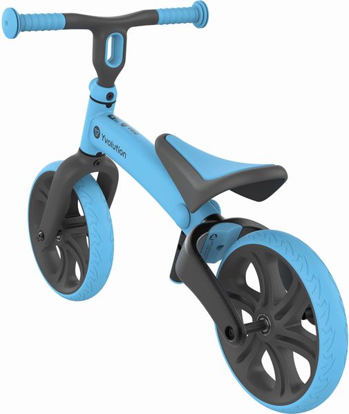 YVOLUTION - Laufrad Junior blau