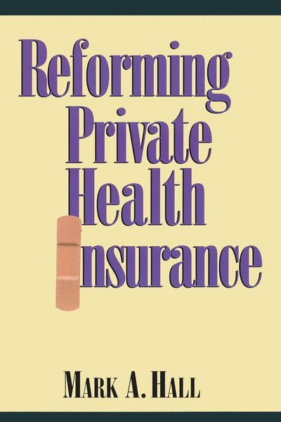 Produktbild: Reforming Private Health Insurance