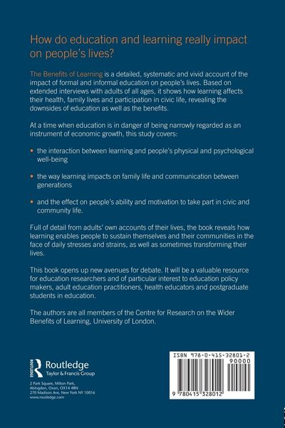 Produktbild: The Benefits of Learning