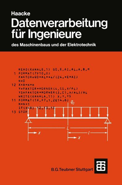 Produktbild: Datenverarbeitung f&uuml;r Ingenieure