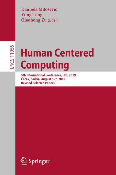 Produktbild: Human Centered Computing
