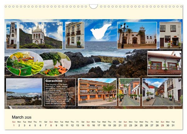 Produktbild: Enchanting Tenerife (Wall Calendar 2026 DIN A3 landscape), CALVENDO 12 Month Wall Calendar