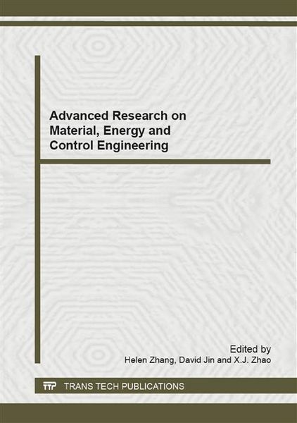 Produktbild: Advanced Research on Material, Energy and Control Engineering