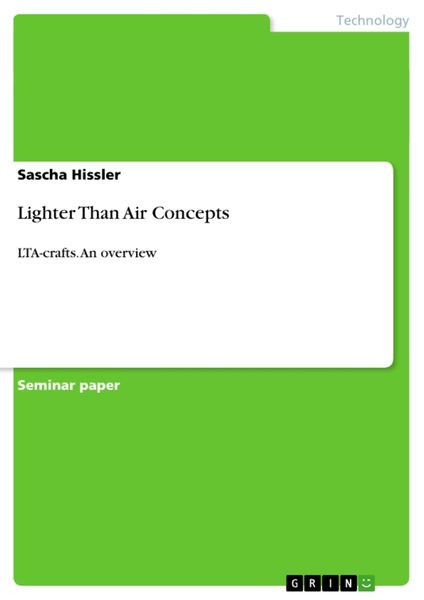 Produktbild: Lighter Than Air Concepts
