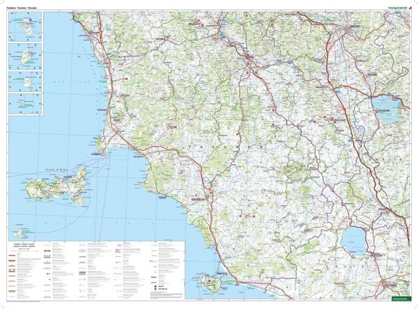 Produktbild: Freytag & berndt Stra&szlig;enkarte Toskana 1:150.000