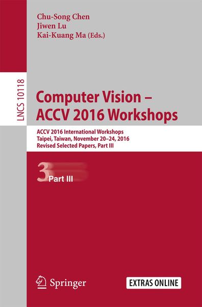 Produktbild: Computer Vision - ACCV 2016 Workshops