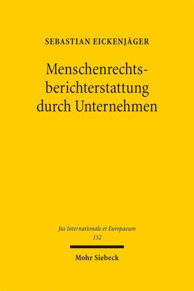 Produktbild: Menschenrechtsberichterstattung durch Unternehmen