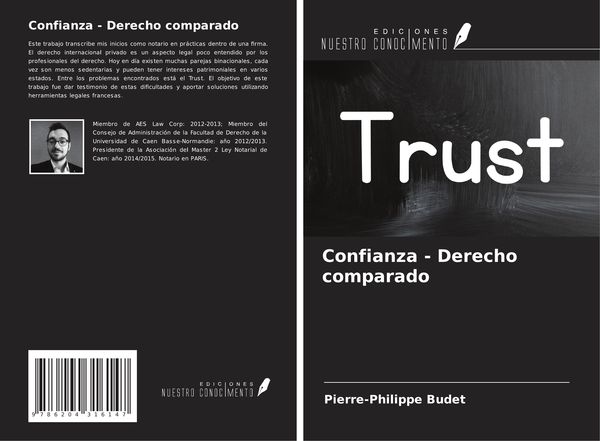 Produktbild: Confianza - Derecho comparado