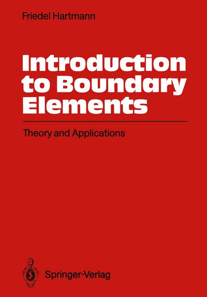 Produktbild: Introduction to Boundary Elements