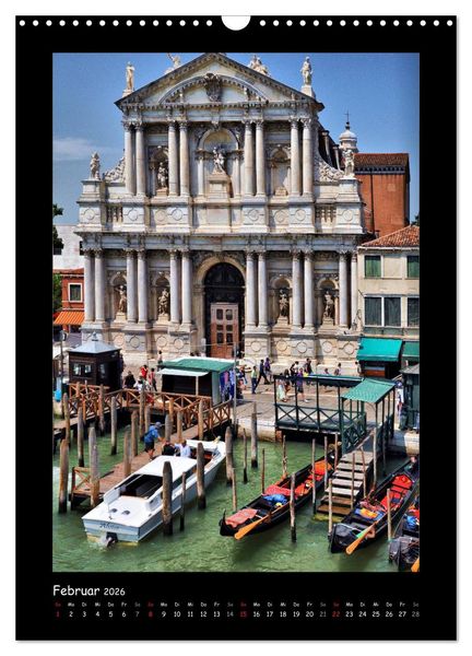 Produktbild: Venedig (Wandkalender 2026 DIN A3 hoch), CALVENDO Monatskalender