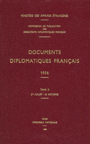 Produktbild: Documents diplomatiques fran&ccedil;ais