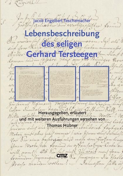 Produktbild: Lebensbeschreibung des seligen Gerhard Tersteegen