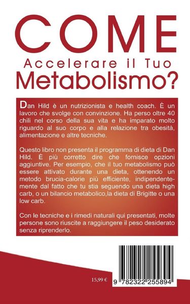 Produktbild: Come Accelerare il Tuo Metabolismo?