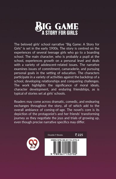 Produktbild: Big Game A Story For Girls