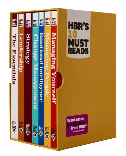 Produktbild: HBR's 10 Must Reads Boxed Set with Bonus Emotional Intelligence (7 Books) (HBR's 10 Must Reads)