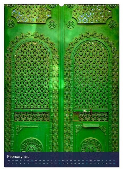 Produktbild: Global Doorways (High Quality Premium Wall Calendar 2027 DIN A2 portrait),CALVENDO 12 Month Wall Calendar