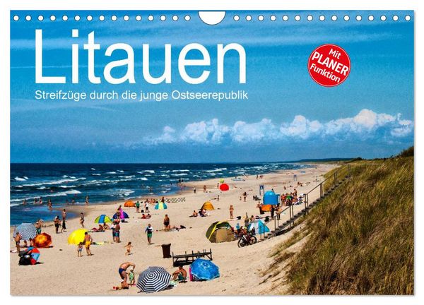 Produktbild: Litauen - Streifz&uuml;ge durch die junge Ostseerepublik (Wandkalender 2026 DIN A4 quer), CALVENDO Monatskalender