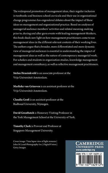Produktbild: The Flow of Management Ideas