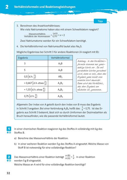 Produktbild: Klett 10-Minuten-Training Chemie - Rechnen in Chemie 7.-10. Klasse