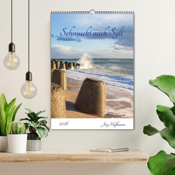 Produktbild: Sehnsucht nach Sylt (Wandkalender 2026 DIN A2 hoch), CALVENDO Monatskalender