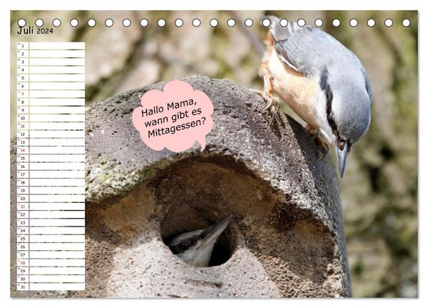 'Wenn Tiere Sprechen könnten! Der lustige Sprüche Geburtstagskalender
