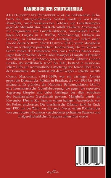 Produktbild: Handbuch der Stadtguerilla