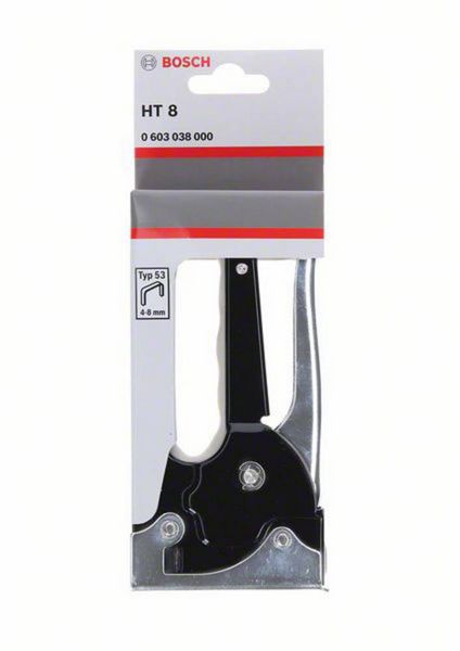 Produktbild: Bosch Accessories HT 8 0603038000 Handtacker Klammerntyp Typ 53 Klammernl&auml;nge 4 - 8 mm