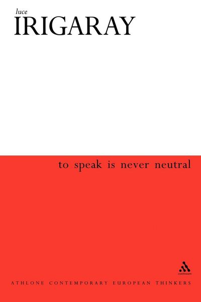 Produktbild: To Speak Is Never Neutral