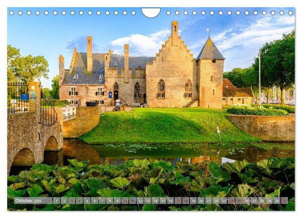 Produktbild: Ein Blick auf Medemblik (Wandkalender 2026 DIN A4 quer), CALVENDO Monatskalender