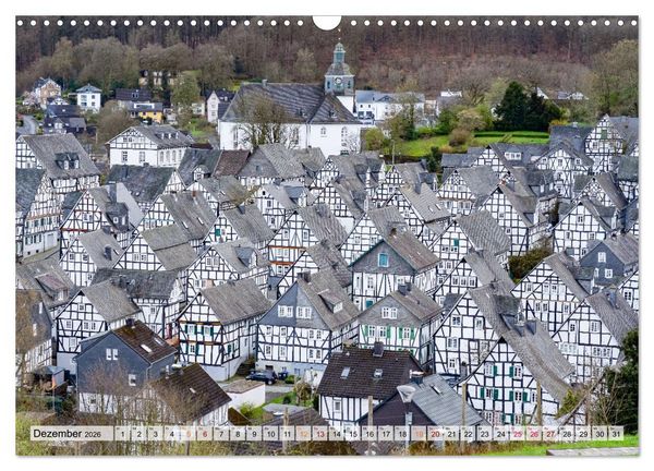 Produktbild: Freudenberg Impressionen (Wandkalender 2026 DIN A3 quer), CALVENDO Monatskalender