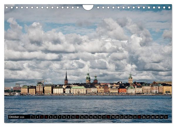 Produktbild: St&auml;dtereise durch Europa (Wandkalender 2026 DIN A4 quer), CALVENDO Monatskalender
