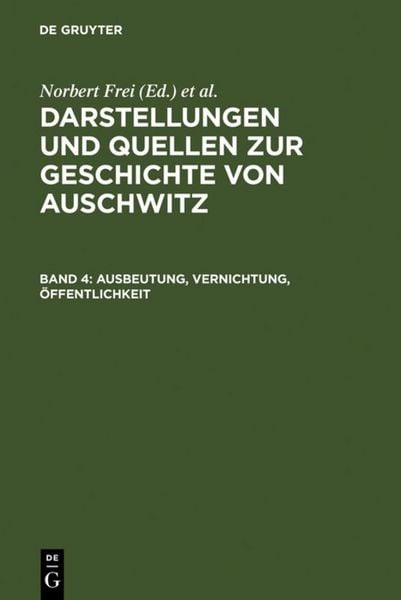Produktbild: Ausbeutung, Vernichtung, &Ouml;ffentlichkeit