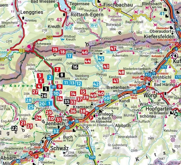 Produktbild: ROTHER Wanderf&uuml;hrer Achensee