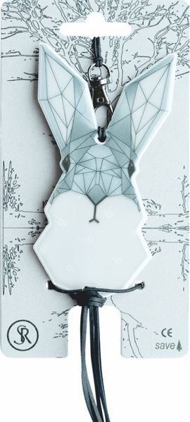 Produktbild: Softreflector ORIGAMI (Hase) Reflektor f&uuml;r Taschen und Kleidung