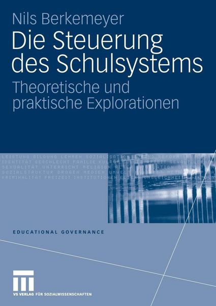 Produktbild: Die Steuerung des Schulsystems