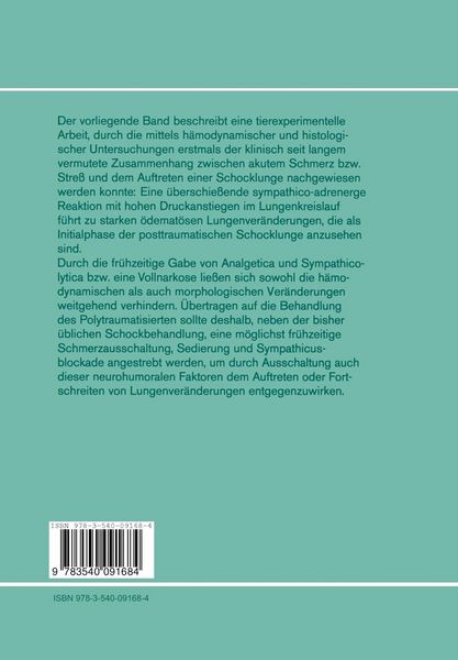 Produktbild: Sympathico-adrenerge Stimulation und Lungenver&auml;nderungen