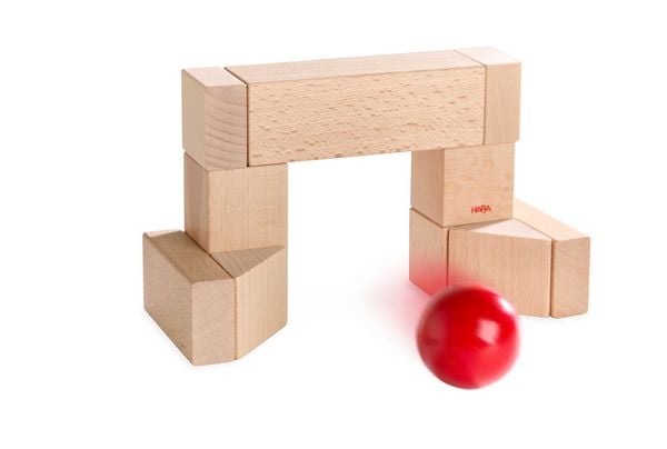 Produktbild: HABA 2013395001 - Meine ersten Bausteine: Starter-Set, Holz, 18-teilig