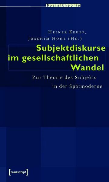Produktbild: Subjektdiskurse im gesellschaftlichen Wandel