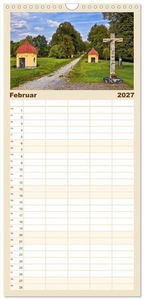 Produktbild: Familienplaner 2027 - Ellwangen - Jagst im Ostalbkreis mit 5 Spalten (Wandkalender, 21 x 45 cm) CALVENDO