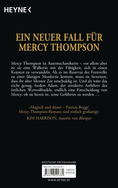 Produktbild: Spur der Nacht / Mercy Thompson Band 3